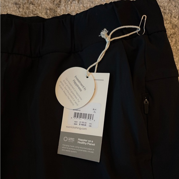 VUORI Miles Ankle Pant Black XL Women’s - Picture 4 of 7